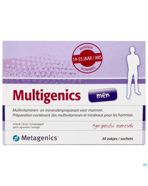 Multigenics men    pdr sach  30 7286  metagenics