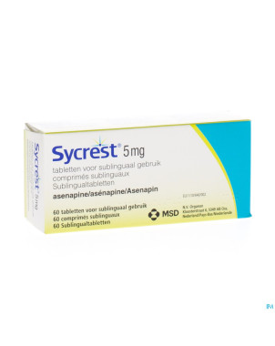 Sycrest  5 mg comp  60 x  5 mg