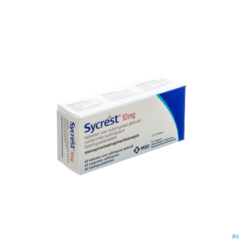 Sycrest 10 mg comp  60 x 10 mg