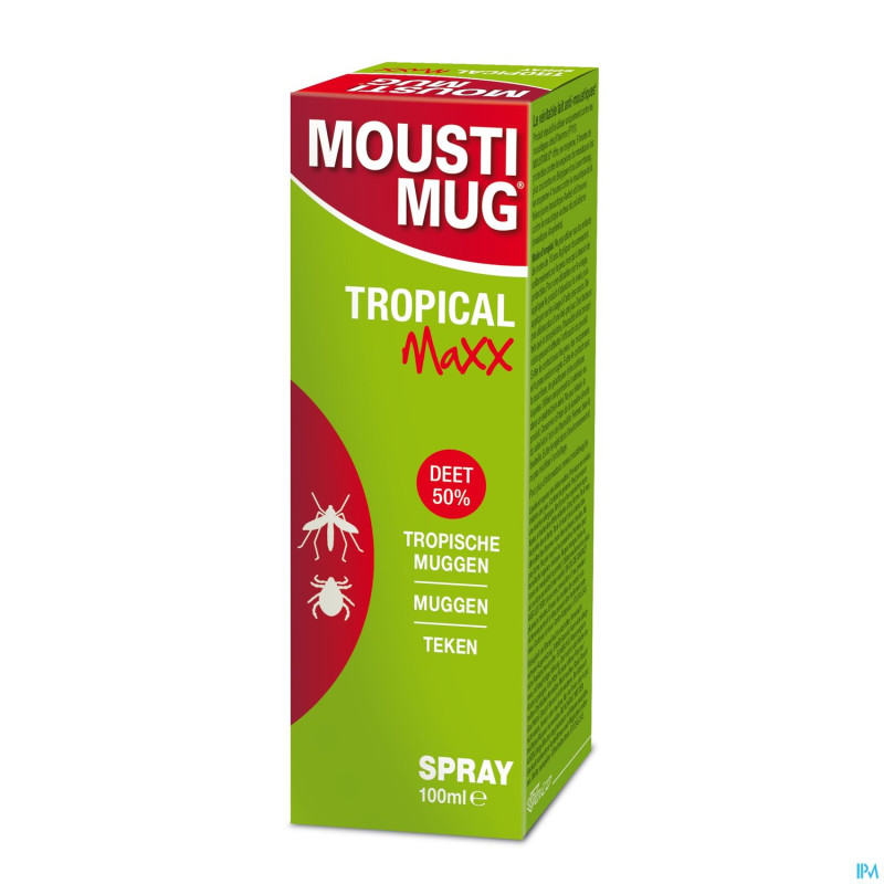 Moustimug tropical maxx 50% deet spr    100ml