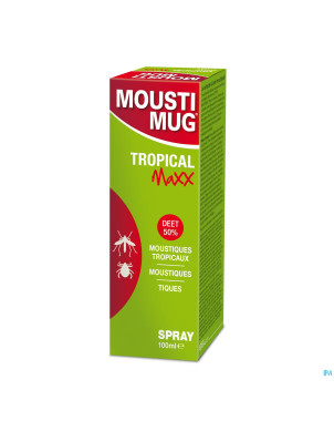 Moustimug tropical maxx 50% deet spr    100ml