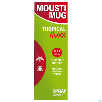 Moustimug tropical maxx 50% deet spr    100ml