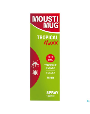 Moustimug tropical maxx 50% deet spr    100ml