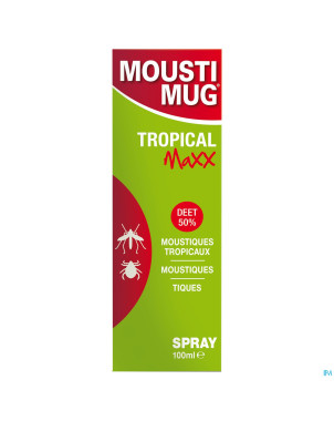 Moustimug tropical maxx 50% deet spr    100ml