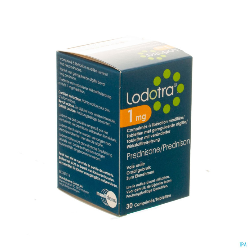 Lodotra tabl  30 x  1 mg