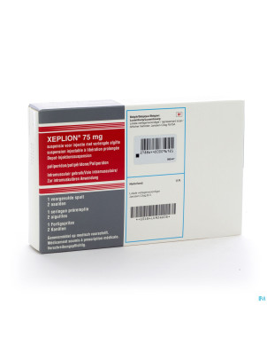 Xeplion  75mg susp inj liber.prol. 1 ser prer+2aig