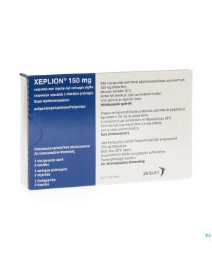 Xeplion 150mg susp inj liber.prol.1 ser prer+2aig