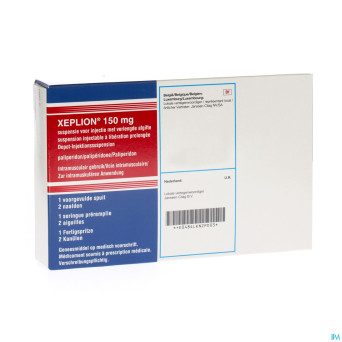 Xeplion 150mg susp inj liber.prol.1 ser prer+2aig