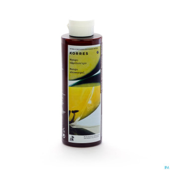 Korres kb gel douche mangue    250ml