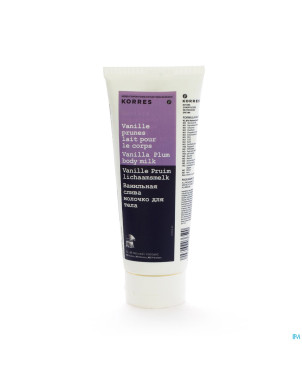 Korres lait corps vanille-prunes  250ml