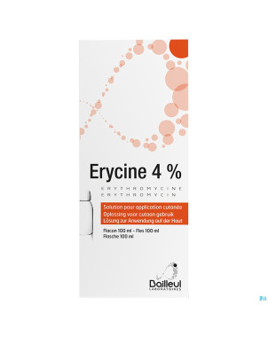 Erycine 4 % sol application cutanee 100 ml