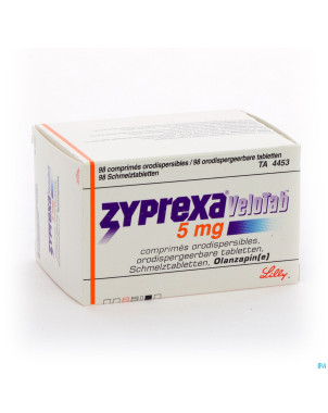 Zyprexa velotab  5mg comp orodisp 98 x  5 mg