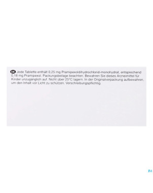 Pramipexole viatris 0,18mg comp 100