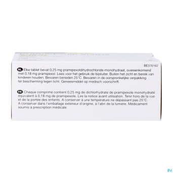 Pramipexole viatris 0,18mg comp 100