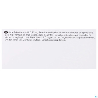 Pramipexole viatris 0,18mg comp 100