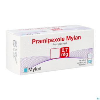 Pramipexole viatris 0,7mg tabl 100