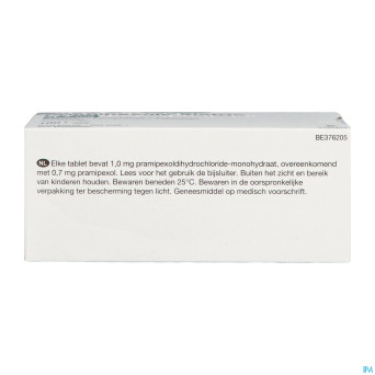 Pramipexole viatris 0,7mg tabl 100