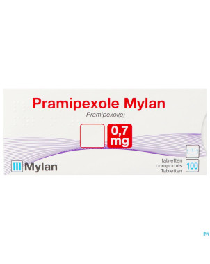 Pramipexole viatris 0,7mg tabl 100