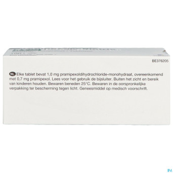 Pramipexole viatris 0,7mg tabl 100