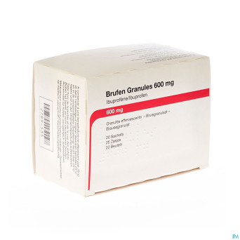 Brufen gran 600 mg sachets 20 x 600 mg
