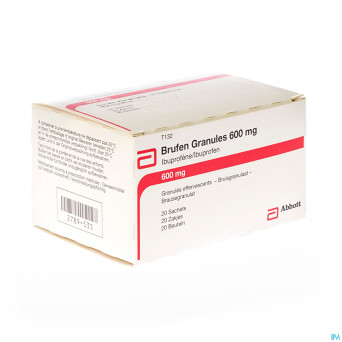 Brufen gran 600 mg sachets 20 x 600 mg