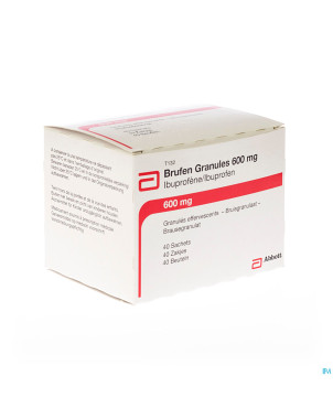 Brufen gran 600 mg sachets 40 x 600 mg