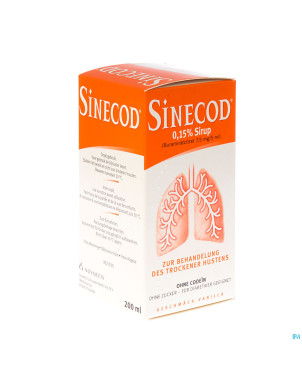 Sinecod 0,15% sirop 200ml