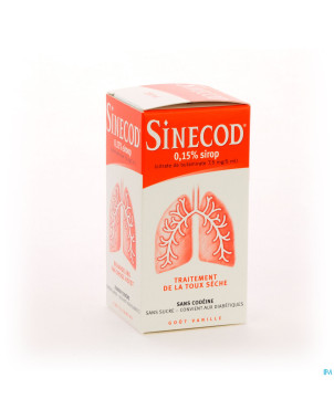 Sinecod 0,15% sirop 200ml