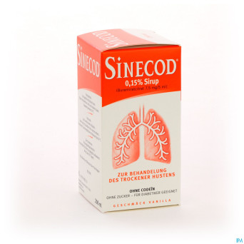Sinecod 0,15% sirop 200ml