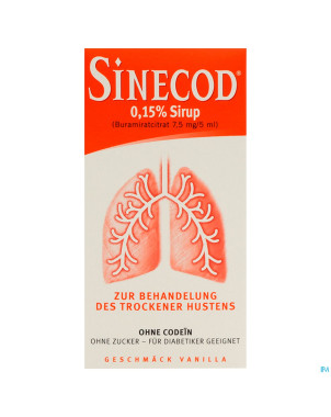 Sinecod 0,15% sirop 200ml