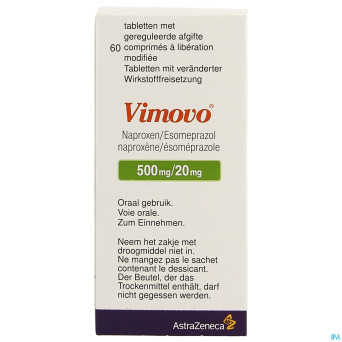 Vimovo 500 mg/20 mg comp liberat prol 60
