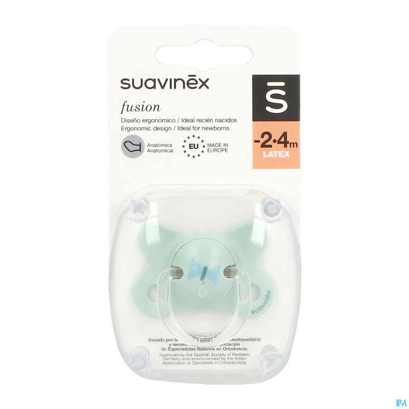 Suavinex tetine fusion latex anatom.  -2m/+4m