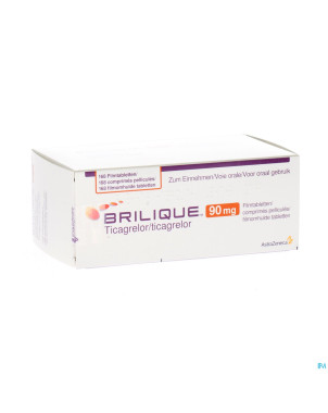 Brilique 90mg comp pell 168 x 90mg
