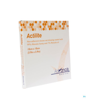 Actilite pans activon a/bact. n/adh    10x10cm 10