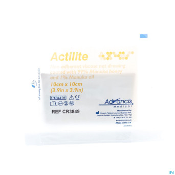Actilite pans activon a/bact. n/adh    10x10cm  1