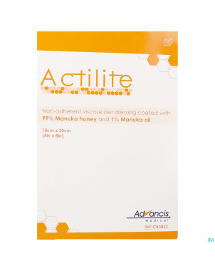 Actilite pans activon a/bact. n/adh    10x20cm 10