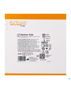 Activon tulle pans n/adh  10x10cm  5