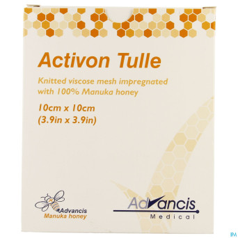 Activon tulle pans n/adh  10x10cm  5