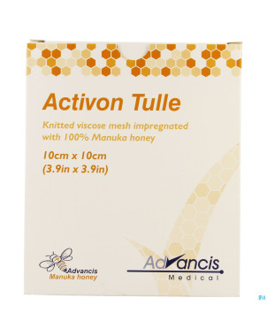 Activon tulle pans n/adh  10x10cm  5