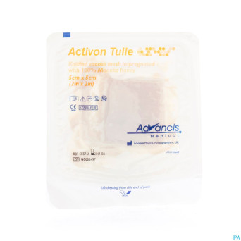 Activon tulle pans n/adh  5x 5cm  1