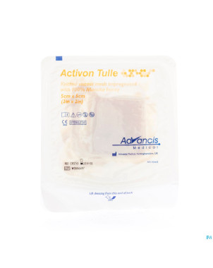 Activon tulle pans n/adh  5x 5cm  1