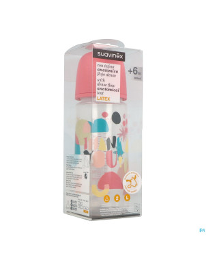 Suavinex tetine wide neck anatom. latex  2 s2-l