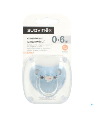 Suavinex tetine latex anatom. 0-6m