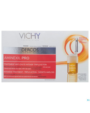 Vichy dercos aminexil pro femme amp 18x6ml np