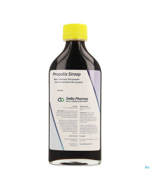 Propolis sirop 20%    200ml    deba
