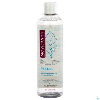 Noviderm boreade eau micellaire purifiante 400ml