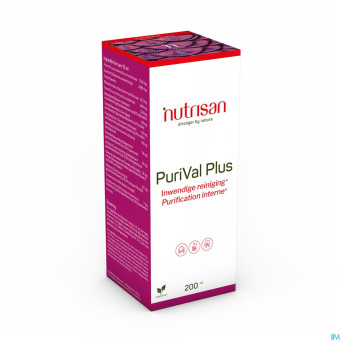 Purival plus    sirop 200ml    nutrisan