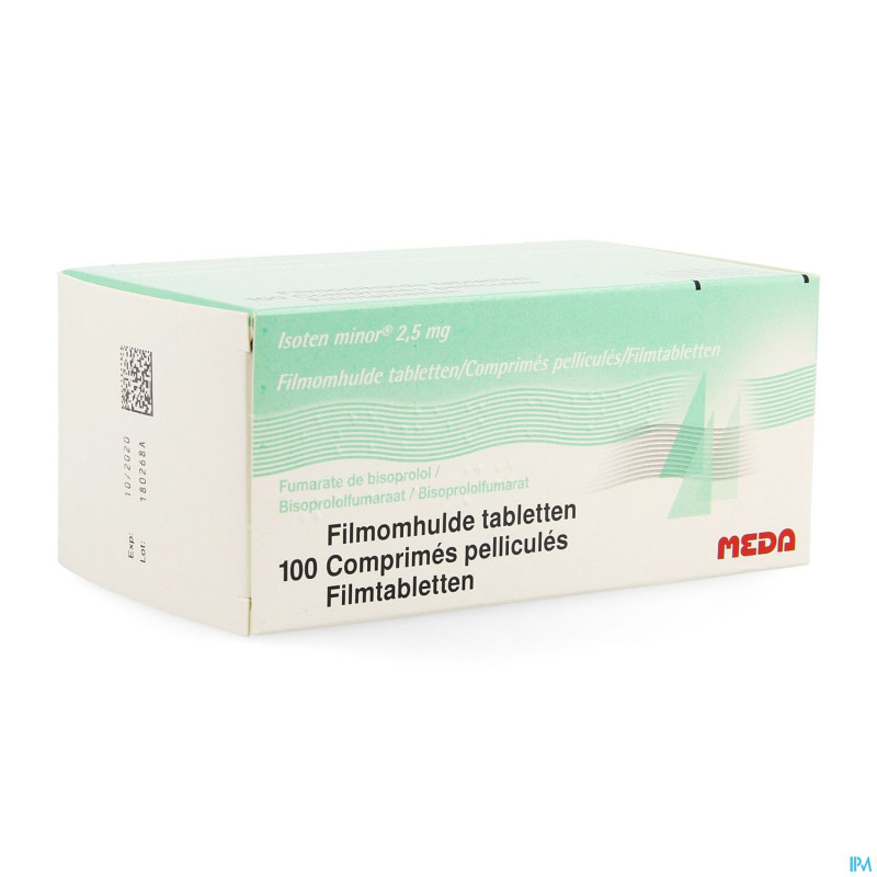 Isoten minor 2,5 mg comp 100x2,5mg