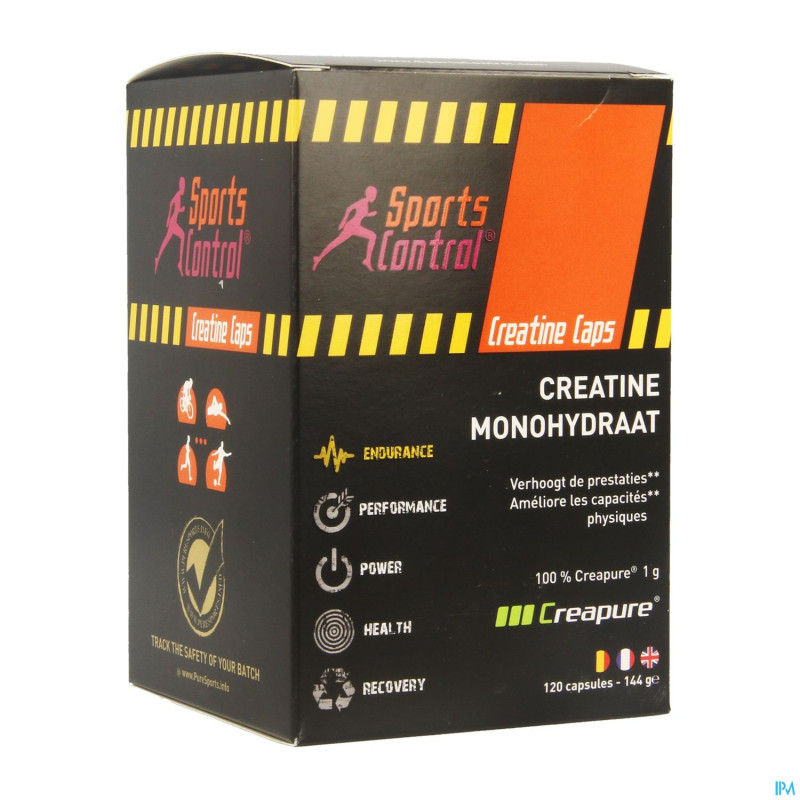 Sportscontrol creatine tabs    pot tabl 120