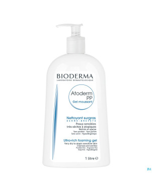 Bioderma atoderm gel moussant ps fl pompe 1l
